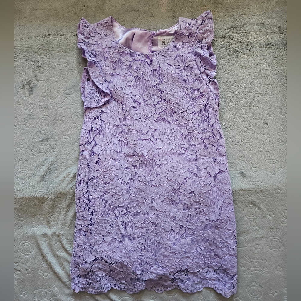 3T Lavender Lace Dress